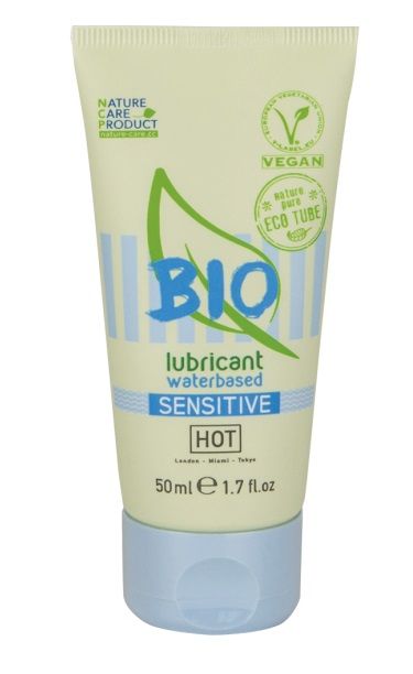 Органический лубрикант для чувствительной кожи Bio Sensitive - 50 мл. - HOT - купить с доставкой в Камышине