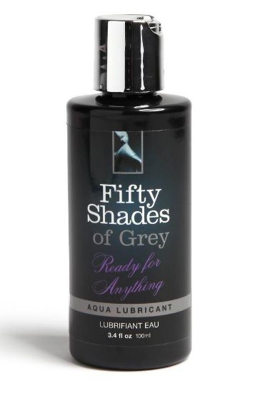 Лубрикант на водной основе Ready for Anything Aqua Lubricant - 100 мл. - Fifty Shades of Grey - купить с доставкой в Камышине