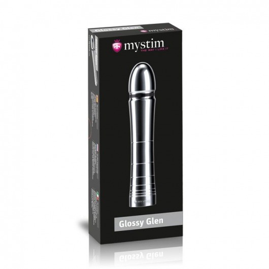 Фаллоимитатор для электростимуляции Glossy Glen Dildo - 14 см. - MyStim - купить с доставкой в Камышине