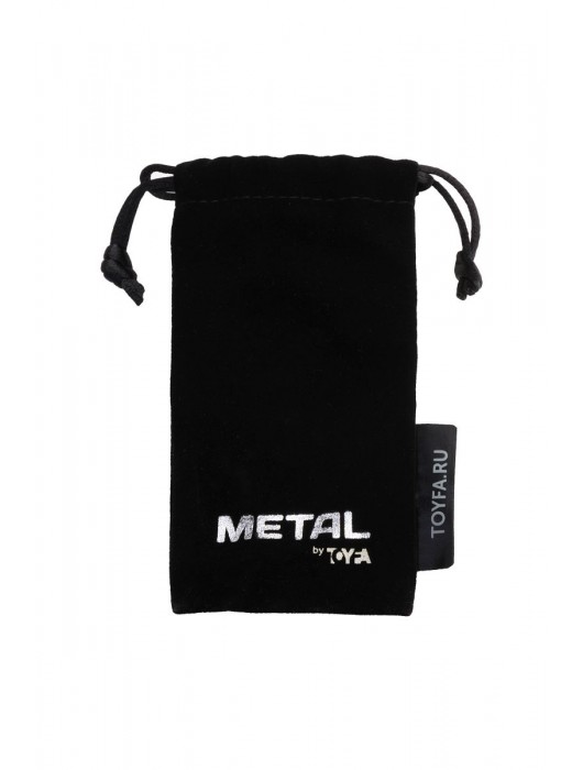 Серебристая анальная пробка с прозрачным кристаллом-сердцем - 8 см. - ToyFa - купить с доставкой в Камышине