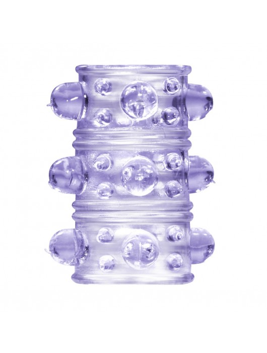 Фиолетовая насадка на пенис Rings Armour - Lola Games - в Камышине купить с доставкой