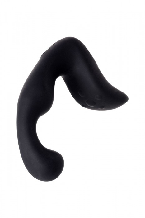 Чёрный изогнутый вибростимулятор простаты Erotist - Erotist Adult Toys - в Камышине купить с доставкой
