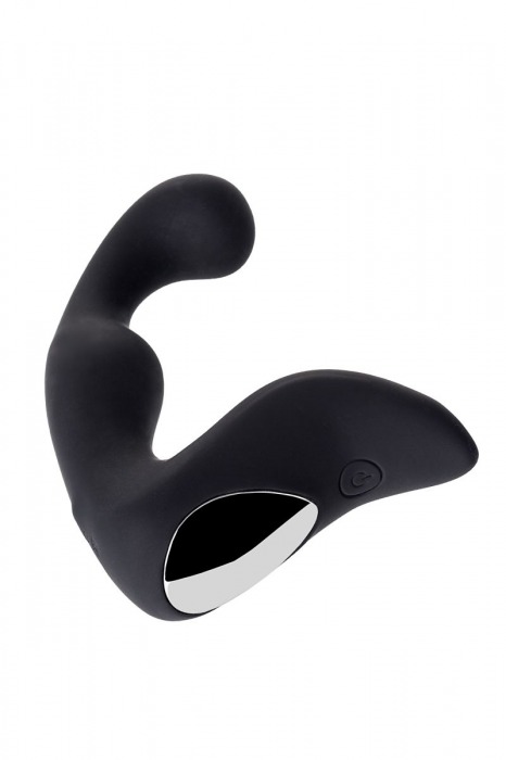 Чёрный изогнутый вибростимулятор простаты Erotist - Erotist Adult Toys - в Камышине купить с доставкой