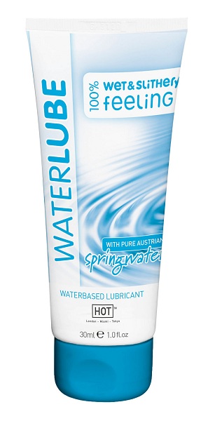 Гель-смазка на основе чистой родниковой воды WaterLube - 30 мл. - HOT - купить с доставкой в Камышине