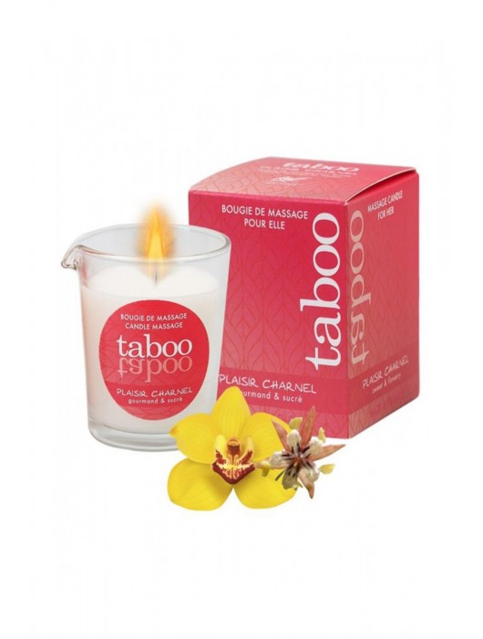 Массажное аромамасло с афродизиаками для женщин RUF Taboo Plaisir charnel - 60 гр. - RUF - купить с доставкой в Камышине