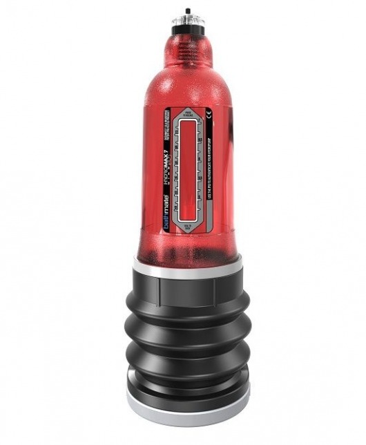Красная гидропомпа HydroMAX7 Wide Boy - Bathmate - в Камышине купить с доставкой