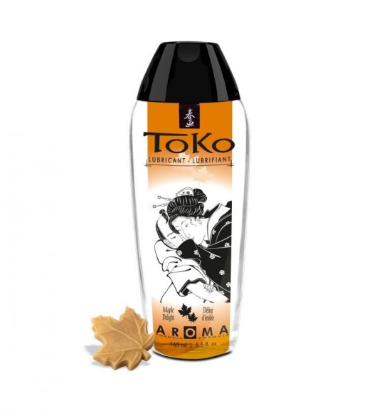 Интимный гель TOKO Maple Delight с ароматом кленового сиропа - 165 мл. - Shunga - купить с доставкой в Камышине