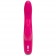 Розовый перезаряжаемый вибратор Rabbit Slimline Curve Rechargeable - 24 см. - Happy Rabbit купить в Камышине с доставкой в Orgasmix.ru Розовый перезаряжаемый вибратор Rabbit Slimline Curve Rechargeable - 24 см. - Happy Rabbit