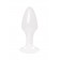 Белая акриловая анальная втулка - 9,5 см. - Toyfa Basic в Камышине Белая акриловая анальная втулка - 9,5 см. - Toyfa Basic