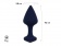 Темно-синяя анальная пробка Exo L - 9,6 см. - Le Frivole в Камышине Темно-синяя анальная пробка Exo L - 9,6 см. - Le Frivole