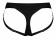 Черные трусики для насадок Heroine Lingerie Harness - size M - Strap-on-me - купить с доставкой в Камышине