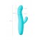 Голубой вибратор-ротатор с клиторальной стимуляцией Merry-Swi - 20,7 см. - JOS купить в Камышине с доставкой в Orgasmix.ru Голубой вибратор-ротатор с клиторальной стимуляцией Merry-Swi - 20,7 см. - JOS