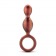 Коричневый анальный стимулятор Duo Loop Copper Anal Plug - 13,3 см. - Blush Novelties в Камышине Коричневый анальный стимулятор Duo Loop Copper Anal Plug - 13,3 см. - Blush Novelties