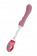 Розовый вибратор для G-стимуляции Rose - 19 см. - ToyFa купить в Камышине с доставкой в Orgasmix.ru Розовый вибратор для G-стимуляции Rose - 19 см. - ToyFa