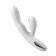 Белый вибратор-кролик Eria с вакуумной стимуляцией, функцией tapping и нагревом - 21,5 см. - BeYourLover купить в Камышине с доставкой в Orgasmix.ru Белый вибратор-кролик Eria с вакуумной стимуляцией, функцией tapping и нагревом - 21,5 см. - BeYourLover