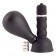 Черный вибратор с грушей на сосок - ToyFa в Камышине Черный вибратор с грушей на сосок - ToyFa